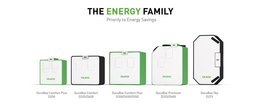 Gamme DucoBox Energy Comfort