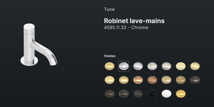 RVB Tune Robinet lave-mains